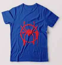 Load image into Gallery viewer, Spiderman Superhero T-Shirt for Men-S(38 Inches)-Royal Blue-Ektarfa.online

