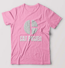 Load image into Gallery viewer, Cat Power T-Shirt for Men-Light Baby Pink-Ektarfa.online
