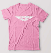 Load image into Gallery viewer, Top Gun T-Shirt for Men-S(38 Inches)-Light Baby Pink-Ektarfa.online
