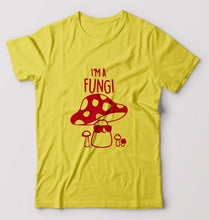 Load image into Gallery viewer, Mushroom T-Shirt for Men-Yellow-Ektarfa.online
