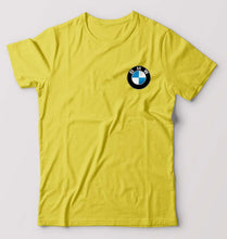Load image into Gallery viewer, BMW T-Shirt for Men-S(38 Inches)-Yellow-Ektarfa.online
