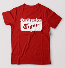 Load image into Gallery viewer, Onitsuka Tiger T-Shirt for Men-S(38 Inches)-Red-Ektarfa.online
