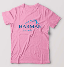 Load image into Gallery viewer, Harman T-Shirt for Men-S(38 Inches)-Light Baby Pink-Ektarfa.online
