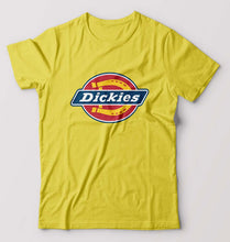 Load image into Gallery viewer, Dickies T-Shirt for Men-S(38 Inches)-Yellow-Ektarfa.online
