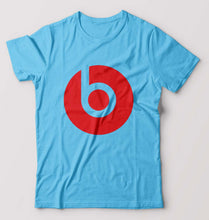 Load image into Gallery viewer, Beats T-Shirt for Men-S(38 Inches)-Light Blue-Ektarfa.online
