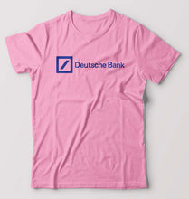Load image into Gallery viewer, Deutsche Bank T-Shirt for Men-S(38 Inches)-Light Baby Pink-Ektarfa.online
