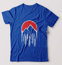 Load image into Gallery viewer, Twin Peaks T-Shirt for Men-Royal Blue-Ektarfa.online
