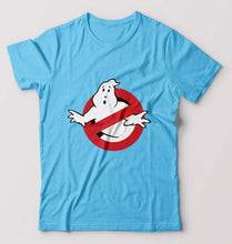 Load image into Gallery viewer, Ghostbusters T-Shirt for Men-S(38 Inches)-Light Blue-Ektarfa.online
