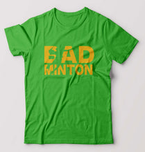 Load image into Gallery viewer, Badminton T-Shirt for Men-S(38 Inches)-flag green-Ektarfa.online
