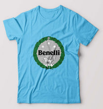 Load image into Gallery viewer, Benelli T-Shirt for Men-S(38 Inches)-Light Blue-Ektarfa.online
