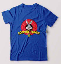 Load image into Gallery viewer, Looney Tunes T-Shirt for Men-S(38 Inches)-Royal Blue-Ektarfa.online
