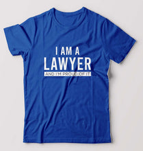 Load image into Gallery viewer, Lawyer T-Shirt for Men-Royal Blue-Ektarfa.online
