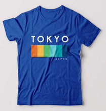 Load image into Gallery viewer, Tokyo Japan T-Shirt for Men-S(38 Inches)-Royal Blue-Ektarfa.online
