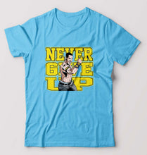 Load image into Gallery viewer, John Cena WWE T-Shirt for Men-S(38 Inches)-Light Blue-Ektarfa.online
