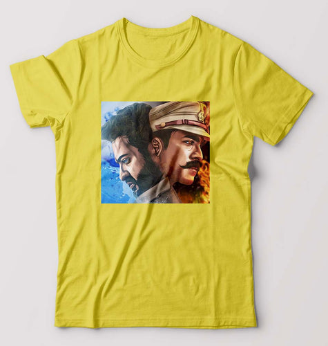 RRR T-Shirt for Men-Yellow-Ektarfa.online