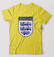 Load image into Gallery viewer, England Football T-Shirt for Men-Yellow-Ektarfa.online
