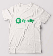 Load image into Gallery viewer, Spotify T-Shirt for Men-White-Ektarfa.online
