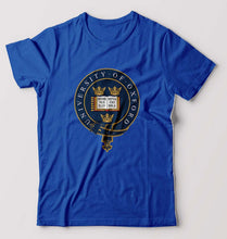 Load image into Gallery viewer, University of Oxford T-Shirt for Men-S(38 Inches)-Royal Blue-Ektarfa.online
