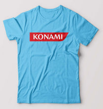 Load image into Gallery viewer, Konami T-Shirt for Men-Light Blue-Ektarfa.online
