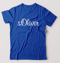 Load image into Gallery viewer, s.Oliver T-Shirt for Men-S(38 Inches)-Royal Blue-Ektarfa.online
