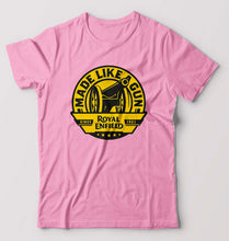 Load image into Gallery viewer, Royal Enfield T-Shirt for Men-S(38 Inches)-Light baby pink-Ektarfa.online
