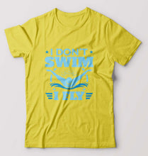 Load image into Gallery viewer, Swim T-Shirt for Men-Yellow-Ektarfa.online
