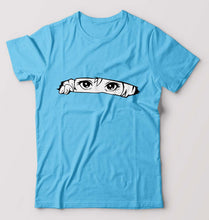 Load image into Gallery viewer, Anime T-Shirt for Men-Light Blue-Ektarfa.online
