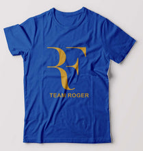 Load image into Gallery viewer, Roger Federer T-Shirt for Men-S(38 Inches)-Royal Blue-Ektarfa.online
