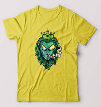Load image into Gallery viewer, Weed Monster T-Shirt for Men-S(38 Inches)-Yellow-Ektarfa.online

