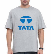 Load image into Gallery viewer, Tata Oversized T-Shirt for Men-Grey-Ektarfa.online
