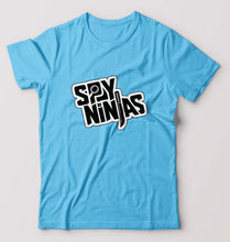 Load image into Gallery viewer, Spy Ninja T-Shirt for Men-Light Blue-Ektarfa.online
