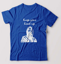 Load image into Gallery viewer, Tupac Shakur T-Shirt for Men-S(38 Inches)-Royal Blue-Ektarfa.online
