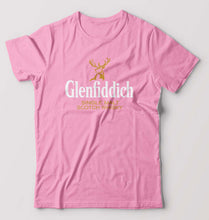 Load image into Gallery viewer, Glenfiddich T-Shirt for Men-S(38 Inches)-Light Baby Pink-Ektarfa.online
