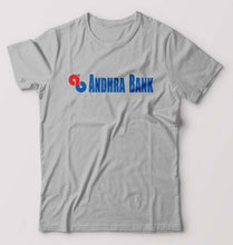 Load image into Gallery viewer, Andhra Bank T-Shirt for Men-S(38 Inches)-Grey-Ektarfa.online
