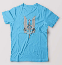 Load image into Gallery viewer, Balidaan Army T-Shirt for Men-S(38 Inches)-Light Blue-Ektarfa.online
