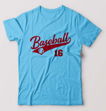 Load image into Gallery viewer, Baseball T-Shirt for Men-Light Blue-Ektarfa.online

