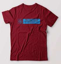 Load image into Gallery viewer, Bank of Maharashtra T-Shirt for Men-S(38 Inches)-Maroon-Ektarfa.online
