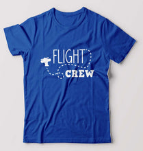 Load image into Gallery viewer, Flight Crew T-Shirt for Men-Royal Blue-Ektarfa.online
