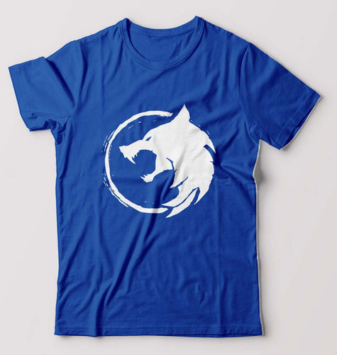The Witcher T-Shirt for Men-Royal Blue-Ektarfa.online