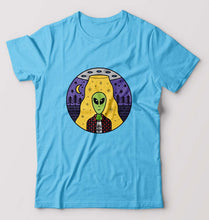Load image into Gallery viewer, Alien T-Shirt for Men-Light Blue-Ektarfa.online
