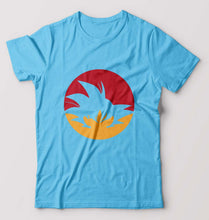 Load image into Gallery viewer, Dragon Ball Z T-Shirt for Men-S(38 Inches)-Light Blue-Ektarfa.online
