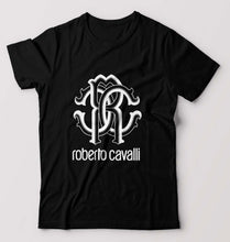 Load image into Gallery viewer, Roberto Cavalli T-Shirt for Men-S(38 Inches)-Black-Ektarfa.online
