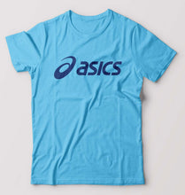 Load image into Gallery viewer, Asics T-Shirt for Men-S(38 Inches)-Light Blue-Ektarfa.online
