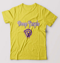 Load image into Gallery viewer, Deep Purple T-Shirt for Men-Yellow-Ektarfa.online
