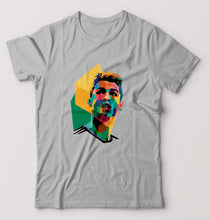 Load image into Gallery viewer, Cristiano Ronaldo CR7 T-Shirt for Men-S(38 Inches)-Grey-Ektarfa.online
