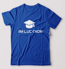 Load image into Gallery viewer, IIM L Lucknow T-Shirt for Men-S(38 Inches)-Royal Blue-Ektarfa.online
