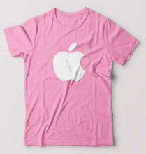 Load image into Gallery viewer, Apple T-Shirt for Men-S(38 Inches)-Light Baby Pink-Ektarfa.online
