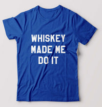 Load image into Gallery viewer, Whiskey T-Shirt for Men-Royal Blue-Ektarfa.online
