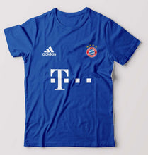 Load image into Gallery viewer, FC Bayern Munich 2021-22 T-Shirt for Men-S(38 Inches)-Royal Blue-Ektarfa.online
