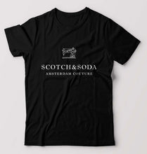 Load image into Gallery viewer, Scotch &amp; Soda T-Shirt for Men-S(38 Inches)-Black-Ektarfa.online
